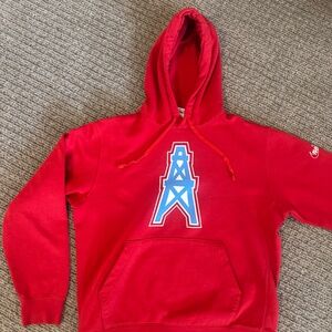 Nike Houston Oilers Hoodie Sweatshirt - Small